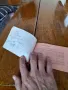 Стар билет за пътуване БДЖ, снимка 3