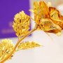 24K Gold Rose Златна роза Луксозен подарък за Св. Валентин, снимка 6