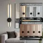 Безжични акумулаторни LED аплици за стена с димер и дистанционно (2 бр.), снимка 2