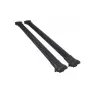 Черни напречни греди 122 см за надлъжни рейлинги, снимка 1