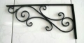 Конзоли , рафтодържачи стойки и ъгли за рафтове и етажерки от ковано желязо, снимка 5