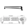 7d 7д LED лед бар/LED bar 135 см 729w – GUN1121, снимка 5