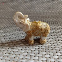 статуетка слонче от Индия, снимка 2 - Статуетки - 42281408