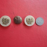 Старинни армейски копчета , снимка 1 - Колекции - 41654177