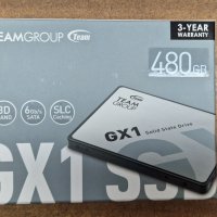 Нов бърз 480GB SSD диск ССД хард диск Team Group, снимка 1 - Твърди дискове - 41505027