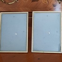 Две старинни рамки за снимки , снимка 1 - Антикварни и старинни предмети - 39917721