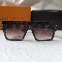 Louis Vuitton 2023 мъжки слънчеви очила маска, снимка 5 - Слънчеви и диоптрични очила - 40474564