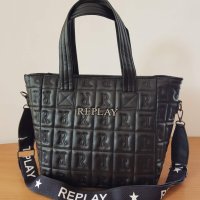 Черна чанта Replay код SG-Y56, снимка 1 - Чанти - 35421106