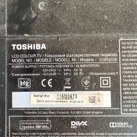 Телевизор Toshiba 32W2433D / 12807299-MB12613-6OEB40M1VA01P/ ue-3840-1u , снимка 3 - Части и Платки - 39229106