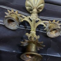 Свещник , снимка 3 - Антикварни и старинни предмети - 41645744