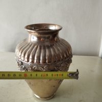 посребрена метална ваза в стил арт деко, снимка 3 - Други ценни предмети - 41930071