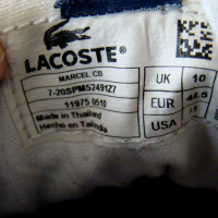 Lacoste original , Разпродажба намалени на 55,00 лв size UК 10 44,5 номер , снимка 6 - Кецове - 36186643