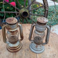 Ретро газени фенери, снимка 1 - Антикварни и старинни предмети - 34635995