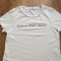 calvin klein jeans - страхотна дамска тениска , снимка 5 - Тениски - 41500218
