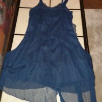 Синя рокля, снимка 2 - Рокли - 41621060