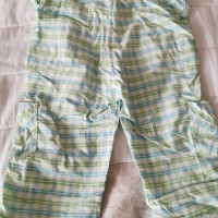 Кариран панталон до 128см, снимка 3 - Детски панталони и дънки - 36344825