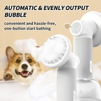 Нова Автоматична Четка за баня за кучета котки с дозатор за сапун/ Грижа , снимка 7 - За кучета - 41355965