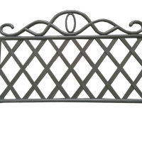 Комплект декоративна градинска ограда с орнаментно око - 3бр. / 47.5 х 36 см. /, снимка 5 - Огради и мрежи - 44759162