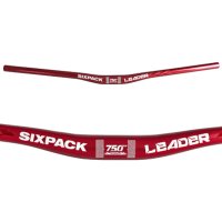 SixPack Red Leader 31.8 x 750mm Riser Bar Кормило, снимка 3 - Части за велосипеди - 38700412