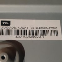 43”TCL 43EP640 4K Smart Android със счупен екран на части, снимка 8 - Телевизори - 38979975