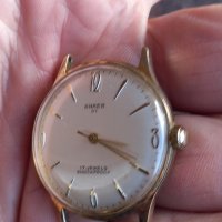 позлатен механичен часовник Anker 01  17 jewels , снимка 14 - Мъжки - 44145199