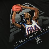 NBA XL Grant Hill Мъжка памучна тениска в отлично състояние, снимка 5 - Тениски - 40722084
