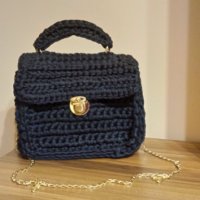 Дамска плетена чанта, снимка 10 - Чанти - 40683914