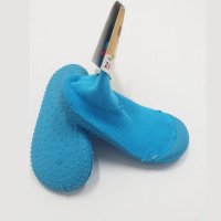 Детски сини термо чорапки с гумена подметка Attractive, снимка 1 - Детски пантофи - 34671081
