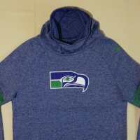 Nike NFL Seattle Seahawks оригинално горнище S Найк спортен суичър, снимка 2 - Спортни дрехи, екипи - 34713545