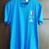 Italy Adidas Euro Tee Italia нова тениска размер М Италия , снимка 1 - Тениски - 44390602