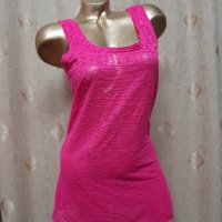 М Наситено розова, еластична рокля на фигури , снимка 1 - Рокли - 39724060