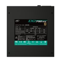 Захранване за настолен компютър DeepCool DP-GD-DQ750-M-V2L ATX 750W Active PFC 80+ Gold, снимка 7 - Захранвания и кутии - 40918712