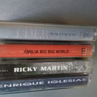 Аудио касети-Cher, Emilia, Enrique Iglesias, Ricky Martin, снимка 18 - Аудио касети - 30155695