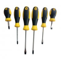 Комплект отверки Automat, 6 части, Черни с жълто , снимка 2 - Аксесоари и консумативи - 34109583
