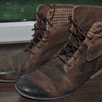 Естествена кожа обувки, снимка 6 - Мъжки боти - 34484804