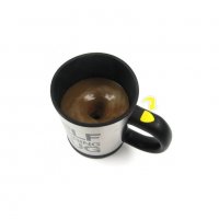 Саморазбъркваща се чаша за кафе или чай SELF STIRRING MUG, снимка 5 - Чаши - 38980289