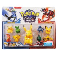 Комплект фигурки за торта Покемон, герои Pokemon, блистер, 9 броя, варианти - 160428, снимка 3 - Фигурки - 39613978