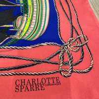 Charlotte Sparre шал коприна, снимка 5 - Шалове - 40505760
