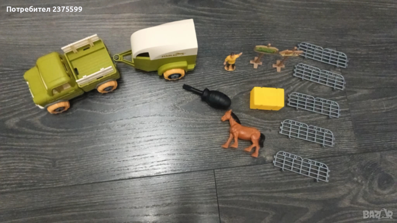 Камион с ремарке "Ферма", снимка 1