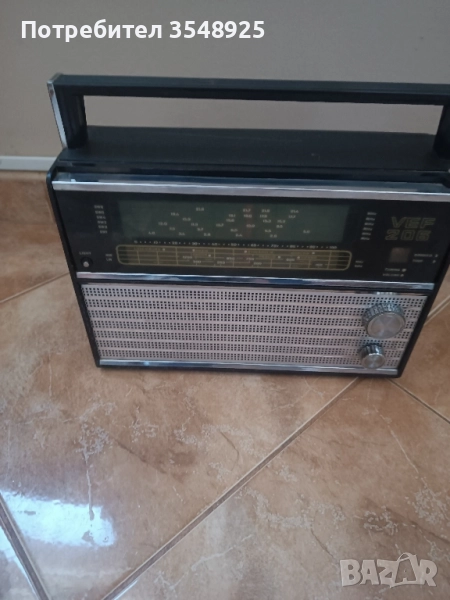 Старо радио Веф/ VEF 206, снимка 1