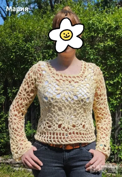 Ръчно плетена блуза, снимка 1