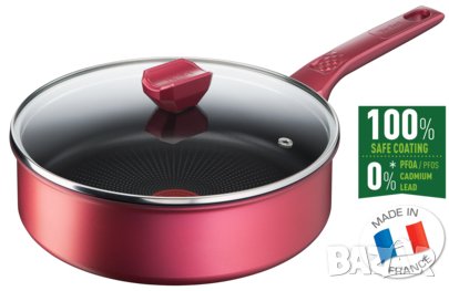Tиган с капак Tefal DAILY CHEF / induction, снимка 1