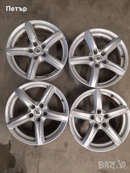АЛУМИНИЕВИ ДЖАНТИ  AУДИ- ФОЛСВАГЕН- ШКОДА -5x112х57.1-17цола, снимка 1