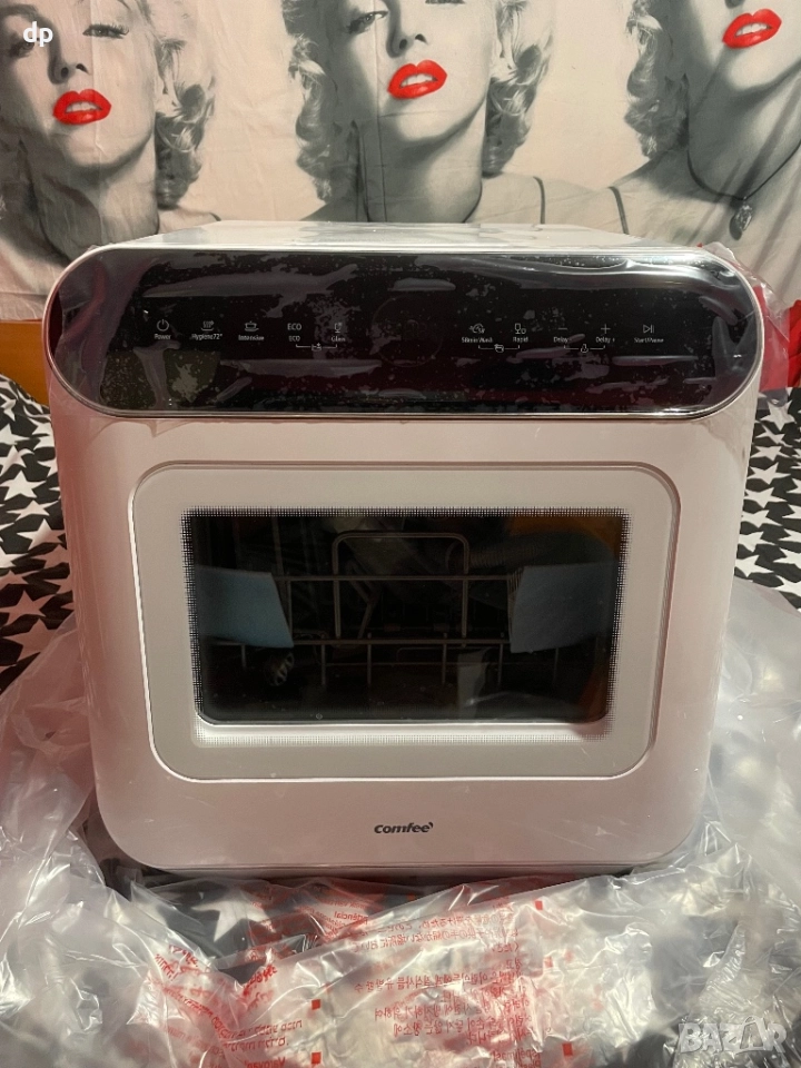 Съдомиялна машина COMFEE’ Mini Plus CDWMT305W-UK за плот, снимка 1