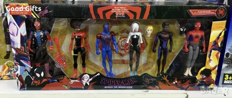 Комплект 6 фигурки Avengers Spiderman, Спайдърмен, снимка 1