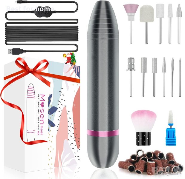 Moseen heal M2 Електрическа пила за маникюр, педикюр, снимка 1