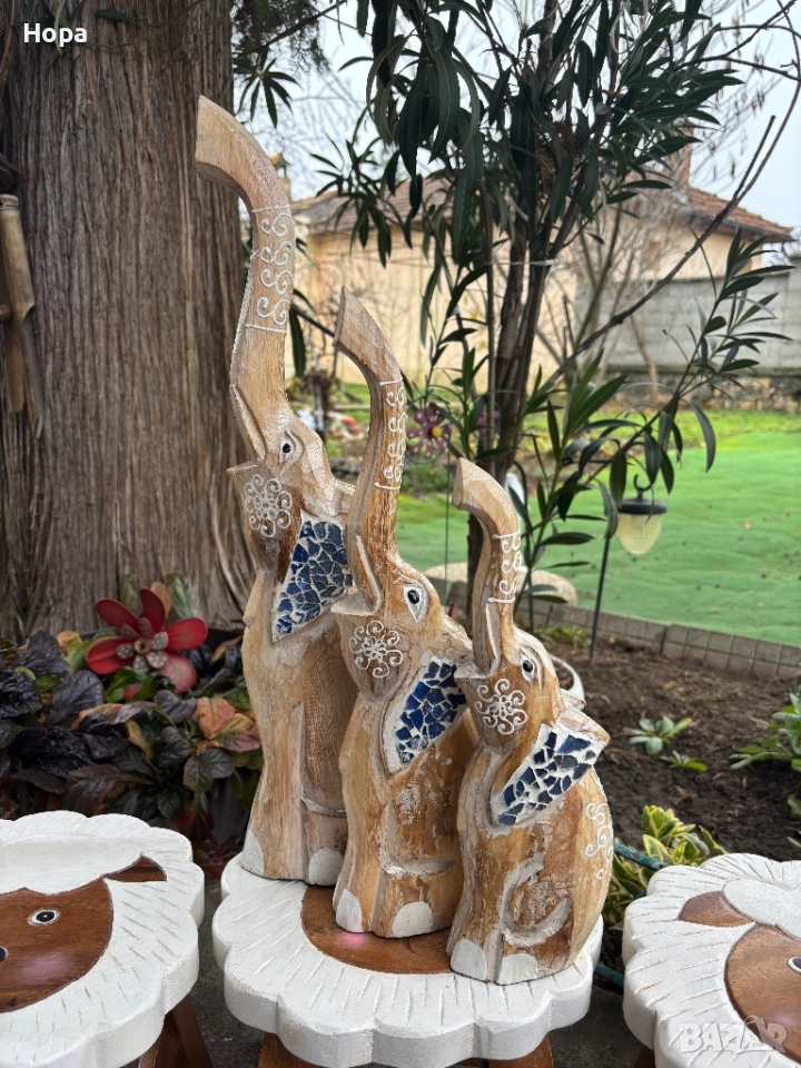 Слонче от дърво, снимка 1