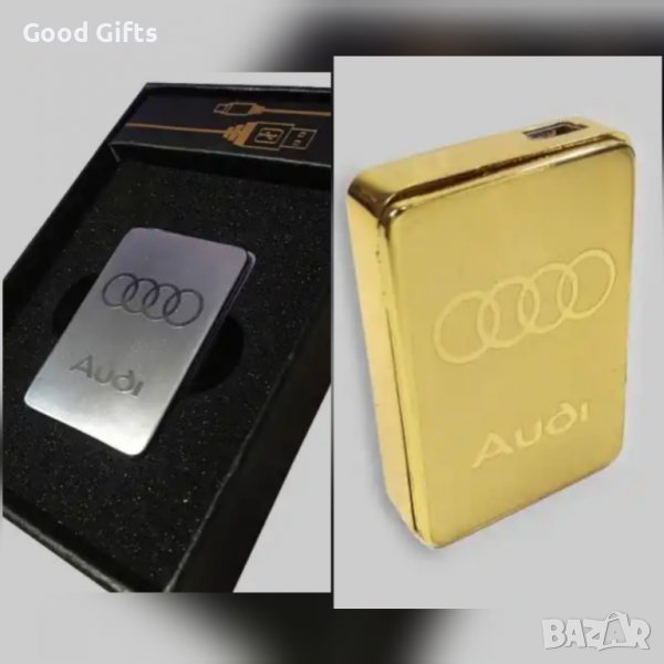 Луксозна USB запалка за цигари с лого на AUDI, снимка 1