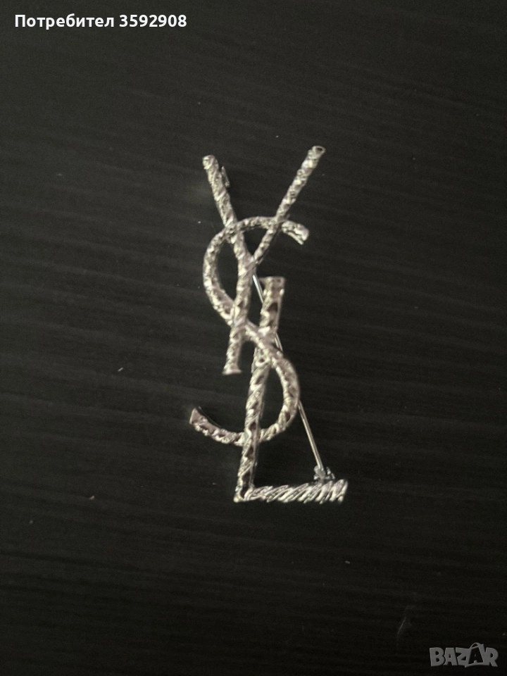  брошка ysl, снимка 1