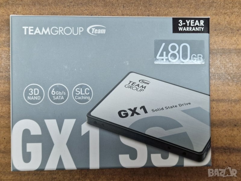 Нов бърз 480GB SSD диск ССД хард диск Team Group, снимка 1